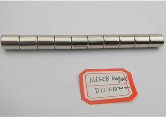 China Ímãs permanentes de Rod D12*10mm NdFeB do ímã N42 para o sensor e o motor da textura fornecedor