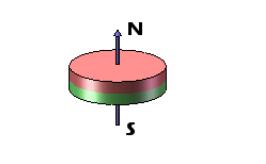 A C.C. viaja de automóvel ímãs circulares grandes do disco N45, chapeamento de NiCuNi dos ímãs do neodímio do disco