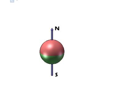 ímãs folheados a níquel personalizados da bola do neodímio 3/8" diâmetro magnetizado axialmente